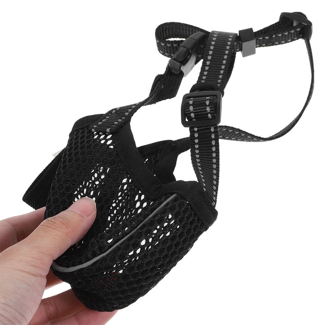 IFANLANDOR Bozal Para Perro De Malla Transpirable Con Ajustable Y Material Poliéster Duradero