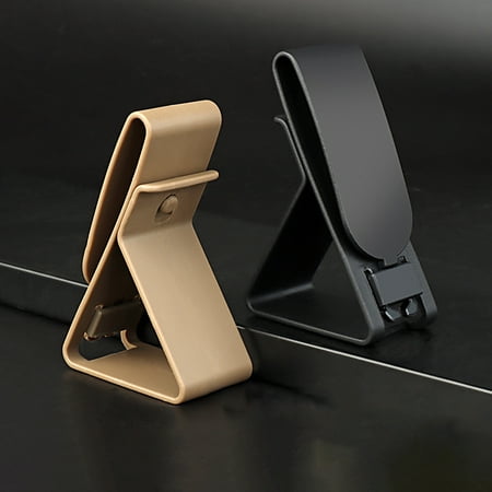 

Heajfvd Headset Hook Multi-purpose Quick Release Portable Belt Headset Hang Buckle Hook Desk Phone Holder for Outdoor