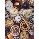 thumbnail image 1 of 15pcs Clock Pattern Material Paper, Creative Multi-purpose Decorative Craft Paper For Hand Account Decoration, 1 of 5