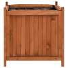 thumbnail image 5 of vidaXL Raised Bed Set of 2 Brown Firwood with water-based paint Large, 5 of 5
