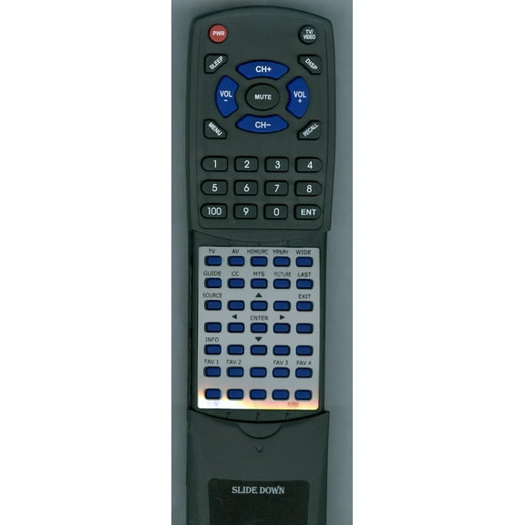 Replacement Remote for AURIA EQ1987, RTEQ1987, EQ2487F, EQ2288F