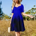 thumbnail image 4 of Vestido de manga corta Todo lo que sientes es tranquilidad, vestido de lujo, vestido de verano, vestidos de moda para mujer, estilo coreano., 4 of 7