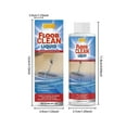 thumbnail image 3 of Concentrated Floor Cleaner Solution 100ml Deep Cleaning Formula Hardwood Tile Safe No Rinse Required Streak Free Shine Multi Surface Cleaner Eco Friendly Refill, 3 of 8