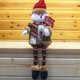 thumbnail image 3 of Adornos navideños Muñeca sentada Estatuil Decoración de interior Monigote de nieve Sunnimix Alce de muñeco de nieve de Papá Noel, 3 of 7