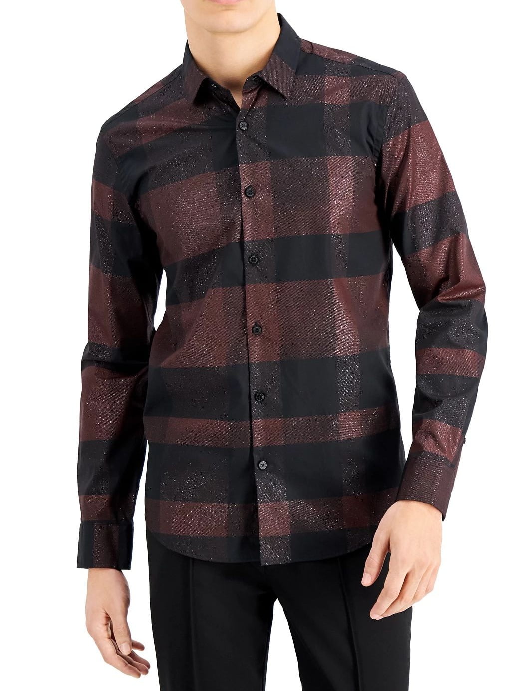 Sweatwater Mens Buffalo Casual Slim Fit Checkered Button Down Square Collor Shirts Sweatwater Mens Buffalo Casual Slim Fit Checkered Button Down Square Collor Shirts