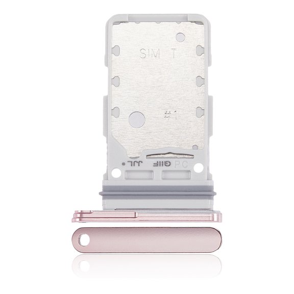 Replacement Dual Sim Card Tray Compatible For Samsung Galaxy S21 Plus (Phantom Pink)