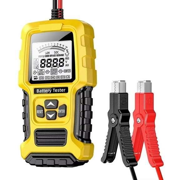 Car Battery Tester 12V 24V Battery System Detect Auto Battery Analyzer for Car Battery Cranking Test Tool