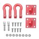 thumbnail image 1 of Metal Climbing Trailer Tow Hook Hooks Buckle, Winch Shackles Accessory for 1/10 Scale RC Crawler Tru, 1 of 5