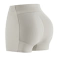 thumbnail image 2 of HKYNLAG Underwear with Butt Pads for Women Hip Enhancer Booty Lifting Padded Panties Tummy Control Seamless Shapewear White M, 2 of 3
