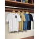 thumbnail image 2 of 2024ss Camisa de manga corta LP de cuello redondo sólida simple y delgada para camiseta casual de manga corta para hombre, 2 of 4