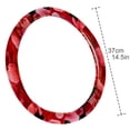 thumbnail image 4 of Peony Car Wheel Cover, Steering Wheel Covers, Car Wheel Covers 14.5 Inch Printing PVC Leather Auto Accessories, 4 of 6