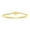 Gold Plated, variant on Round 3MM Bezel-Set Simulated Diamond CZ & Bead Bracelet - Hypoallergenic Sterling Silver Bracelets for Women - Fine Bracelet for Her
