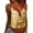 Gold, variant on Women's Tanks Beaded Chain Print Sleeveless Backless Crop Top for Clubwear Adjustable Straps Sleeveless Top Women's Fashion Tanks Sky Blue S