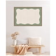 thumbnail image 2 of Kate and Laurel Framed Fabric Pinboard 38 x 26,  Printed Linen Classic Bulletin Board for Use as a Vision Board or Wall Organization, Florence Light Brown Frame, 2 of 8