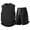 Black, variant on Shorts Sets for Men 2 Piece Outfits Summer Matching Set Sleeveless Tank Top Drawstring Shorts Set Casual Athletic Tracksuits