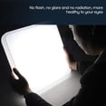 thumbnail image 4 of Long Lifespan Square LED Flush Mount Ceiling Light, 12W Dimmable LED Light, Waterproof IP54, Simple Line Design, Easy Install For Bedroom, Kitchen, Porch, 220V, White, 220x220x50mm, 4 of 7