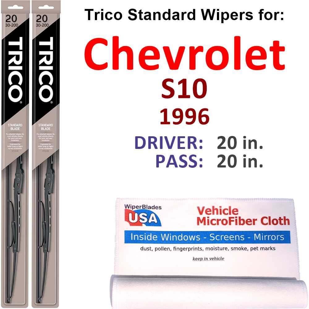1996 Chevrolet S10 Wiper Blades (Set of 2)