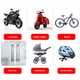 thumbnail image 5 of Ciclismo Candados de combinación de bicicleta MTB de 5 dígitos Candado de cable antirrobo para scooter (negro) Likrtyny Para estrenar, 5 of 9