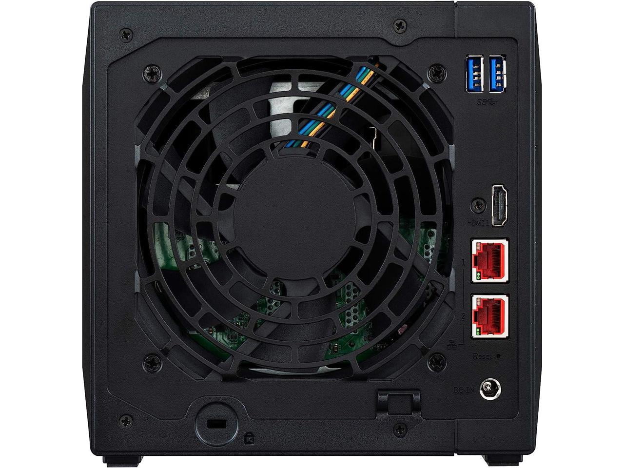 Asustor Nimbustor 4 Gen2  AS5404T 4 Bay NAS, Quad-Core 2.0GHz CPU, Dual 2.5GbE Ports, 4GB DDR4, Four M.2 SSD Slots (Diskless)