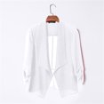 thumbnail image 2 of Meichang Sheer Cardigan for Women Long Sleeve Drape Front Open Chiffon Cardigan Fall Loose Fit Kimono Cover Up Tops, 2 of 4