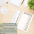 thumbnail image 3 of Chore Chart Memo Checklist Board Daily to Do List Planner Check List Chore Board for Kids Adults RV Checklist My Chores Elder Care Checklist for Check Items and Form Good Habit, 3 of 6