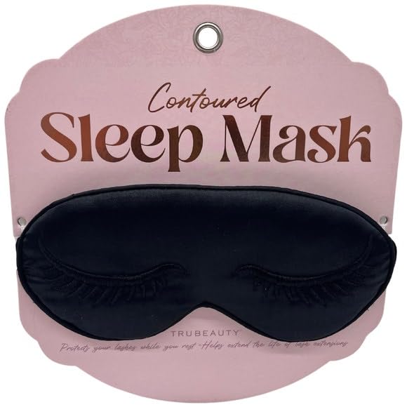 TruBeauty Sleep Mask, Black