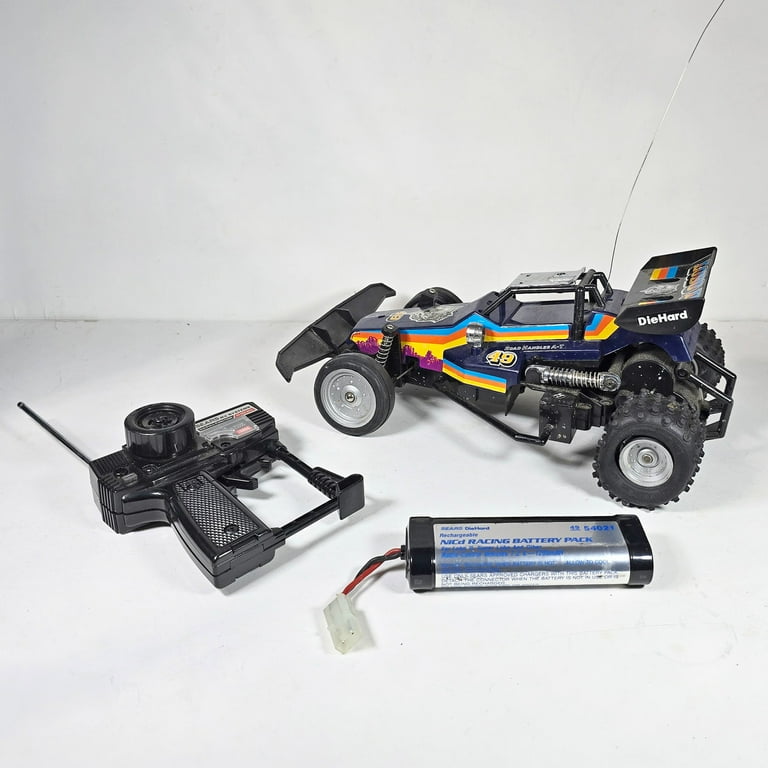 Sears Nikko Lobo II RC Buggy Car Black Body 49 MHz Model - Walmart.com