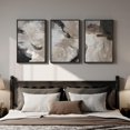 thumbnail image 2 of Neutral Singg Wall Art for Living Room, 3 Piece Modern Canvas Prints Paintings Artwork for Walls-Tan Beige Brown Minimalist Pictures for Living Room Hallway Bedroom Wall Decor, 2 of 6