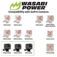 thumbnail image 2 of Wasabi Power Extended Battery for GoPro HERO6 Black, HERO5 Black, HERO 2018 (2500mAh), 2 of 9