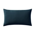 thumbnail image 4 of Better Homes & Gardens, Blue Embroidered Botanical Decorative Pillow, Oblong, 14" x 24", Blue, 1 Piece, 4 of 6
