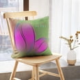 thumbnail image 5 of LALILO Throw Pillow Covers Coffee Bean Seed Accent American Chocolate Cushion Cover 18" x 18", 2 Pack, 5 of 6