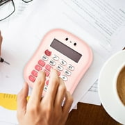 Calculators Desktop,Portable Digit Basic Calculator,Pocket Calculator Small,Standard Calculator 12 Digit with Large Display Round Button Candy Color Calculator Portable for Office Home School