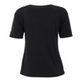 thumbnail image 4 of Playera K-Swiss WTS-13 Para Mujer Color Negro, 4 of 5