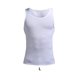thumbnail image 3 of Minnieouse Entrenamientos de fibra y actividades al aire libre Camisas sin mangas para correr para hombres Chaleco sin mangas de las camisetas sin Camisetas Blanco l, 3 of 6
