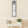 thumbnail image 3 of ArtToFrames 6x31 inch Metallic Deco Silver Picture Frame, Silver MDF Poster Frame (4501), 3 of 7
