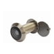 thumbnail image 1 of Door viewer, 200 brass peephole with surveillance cover for installation in 35, 1 of 5