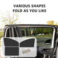 thumbnail image 2 of Magnetic Car Sunshade UV Protection Car Curtains Sun Hot Cover O8 Double, 2 of 8