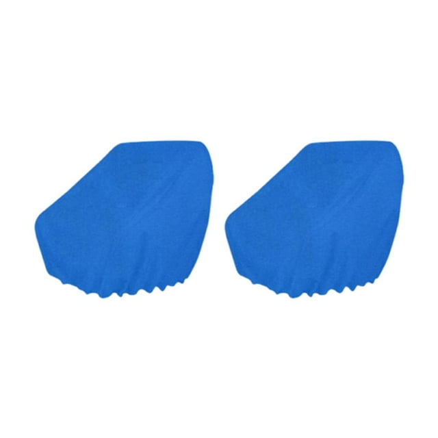 Fundas para asientos de barco de 2 piezas, fáciles de instalar y mantener, resistentes y universales. Azul