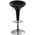 thumbnail image 4 of AmeriHome 2 Piece Adjustable Black Backless Bar Stools with Chrome Plated Steel Base, 4 of 5