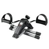 Toonshare Folding Upper & Lower Body Cycle with Monitor- boost mobility - strengthen muscle - improve cardiovascular health, Silver