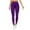*1-Purple, variant on Women's Butt Lifting Solid Color Yoga Pants,Womens High-Waisted Yoga Leggings with Tummy Control,Ladies Seamless Workout Tights,Khaki,Size M