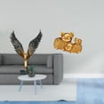 thumbnail image 2 of Estatua De Cerdo De Resina Con Alas Extendidas, Escultura De Feng Shui, Adorno Decorativo Moderno Coleccionable, Figura De Animal Para Estantería, Entrada, Estante, Centro De Mesa., 2 of 8