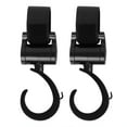 thumbnail image 4 of Tebru 2PCS Multifunctional Baby Stroller Hook, Rotatable Basket Mommy Shopping Hand Bag Hooks Hanger Pushchair Accessories, 4 of 8