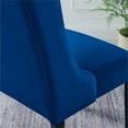 thumbnail image 4 of Modway Baronet 20" Tufted Velvet Dining Chairs in Blue/Black (Set of 2), 4 of 9