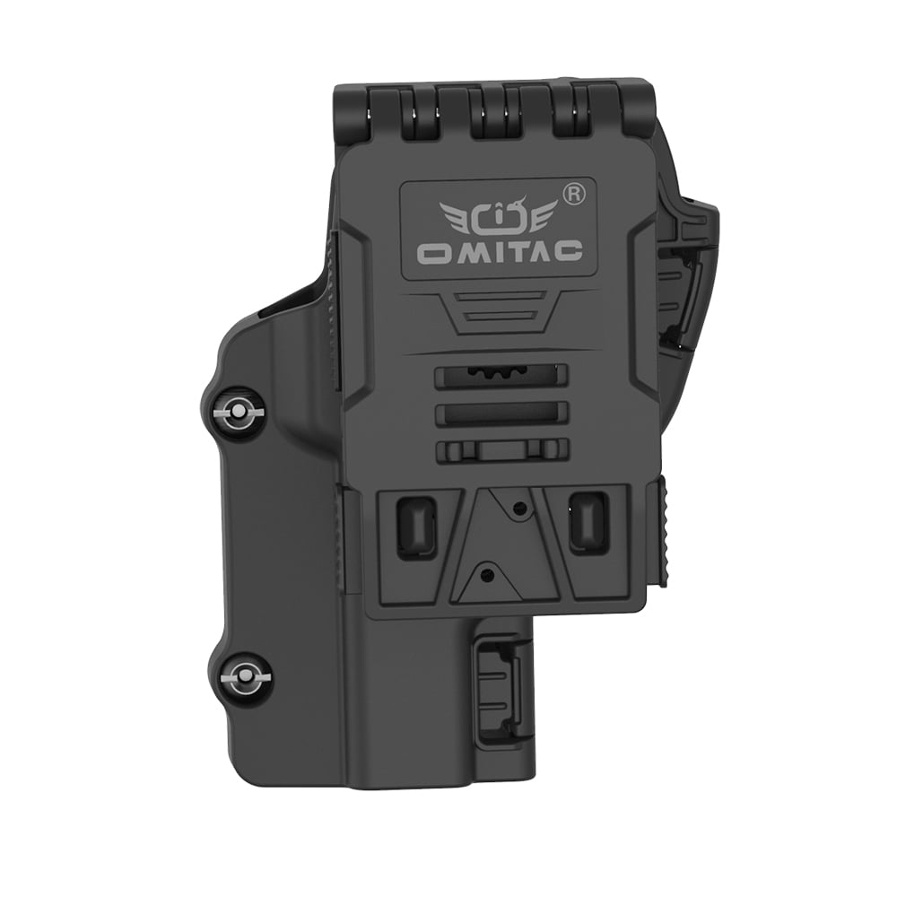 360° Rotation Beretta 92 Holster, OWB Holster For Beretta 92, Beretta 92FS,Beretta 98FS Retention Index Finger Released Holster Right Hand