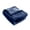 Deep Blue, variant on JZROCKER Solid Color Soft Plush Throw Blanket Fringe Tassels Decorative Fleece Flannel Fuzzy Blankets for Couch Bed Sofa