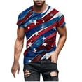 thumbnail image 1 of Camisetas de Manga Larga de los Hombres de Algodón Impresión Fallow Cuello Redondo Camiseta de Manga Corta, Unisex Casual Moda Superior, Mano Lavado Primavera Verano, 1 of 6