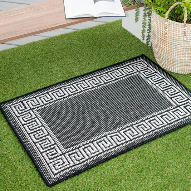 Bliss Rugs Gregory Transitional Ter Rug Size 2 X 3 Black, How To Clean Indoor Outdoor Rugs