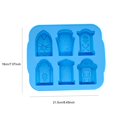 thumbnail image 4 of Molde De Cubitos De Hielo Congelados Para Halloween, Fabricante De Cubitos De Hielo Para El Hogar, Molde De Bandeja De Chocolate Multiusos Con Diseño De 6 Rejillas Para Dulces De Pastel De Halloween Eigraketly HA027111-01, 4 of 7