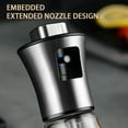 thumbnail image 4 of Ovzne Oil Dispenser Bottle, 100ml Olive Oil Dispenser Oil Sprayer, Clear Glass Refillable Oil and Vinegar Dispenser Bottle with Measuring Scale Pump for Kitchen, Cooking, Salads, Baking Frying On Sale, 4 of 5